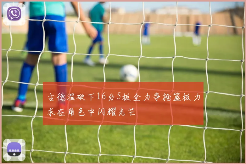 古德温砍下16分5板全力争抢篮板力求在角色中闪耀光芒
